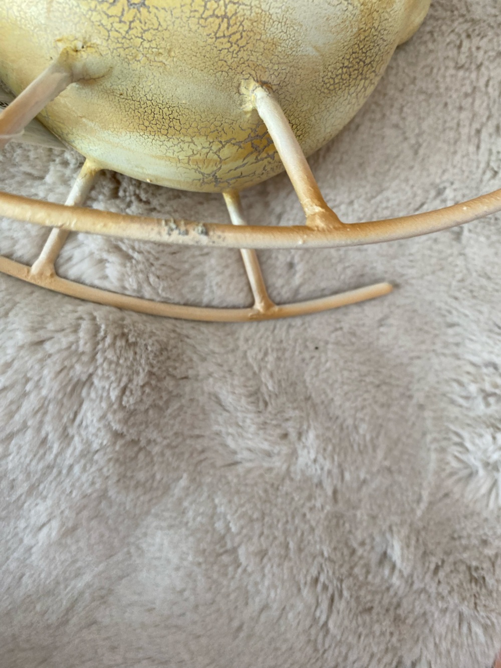 Eangee Home Design Rustic hand painted Rocking Chicken - Picture 8 of 10